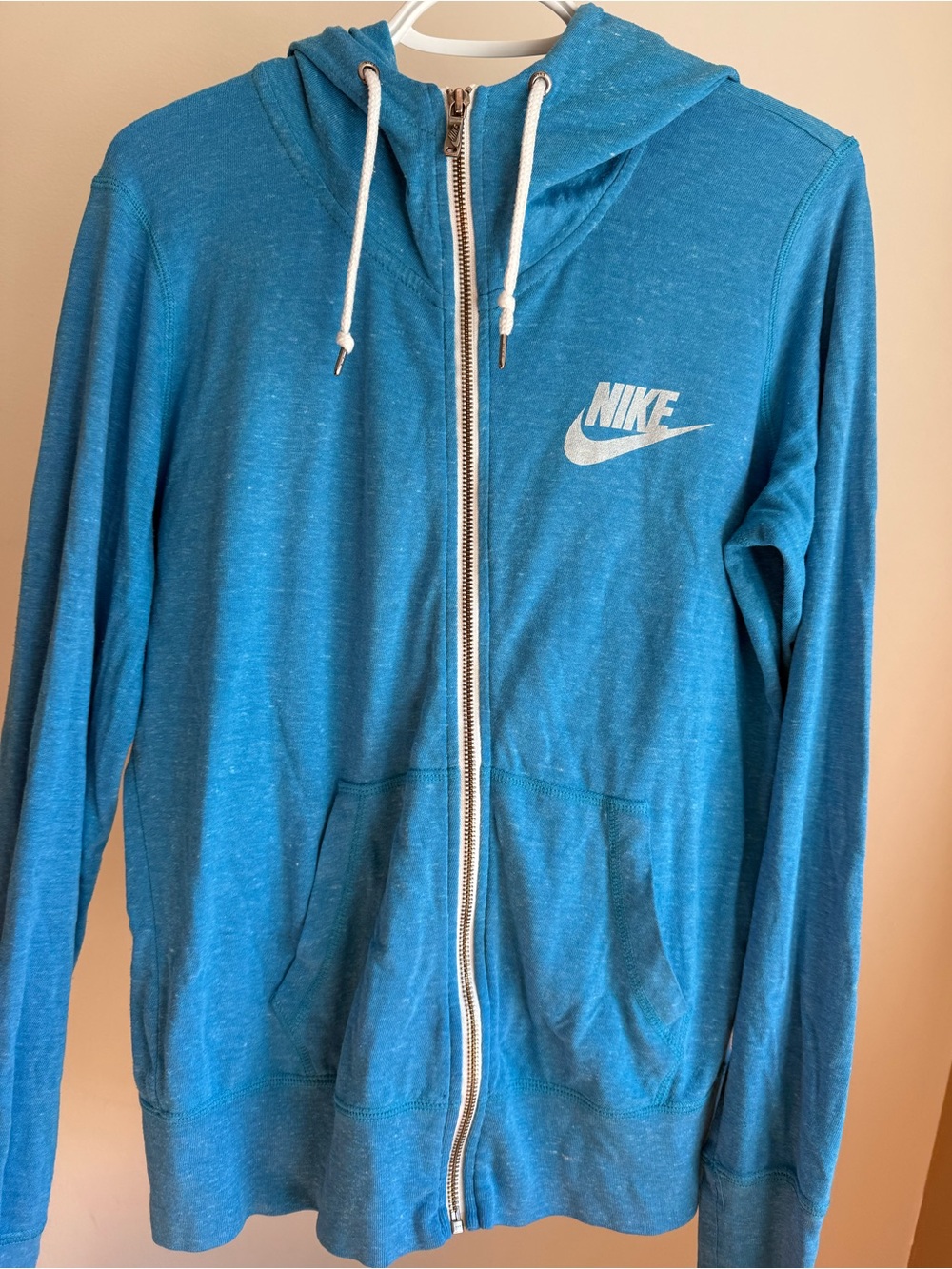 Nike Sportswear Gym Vintage Full-Zip Hoodie size Large, fits a Medium